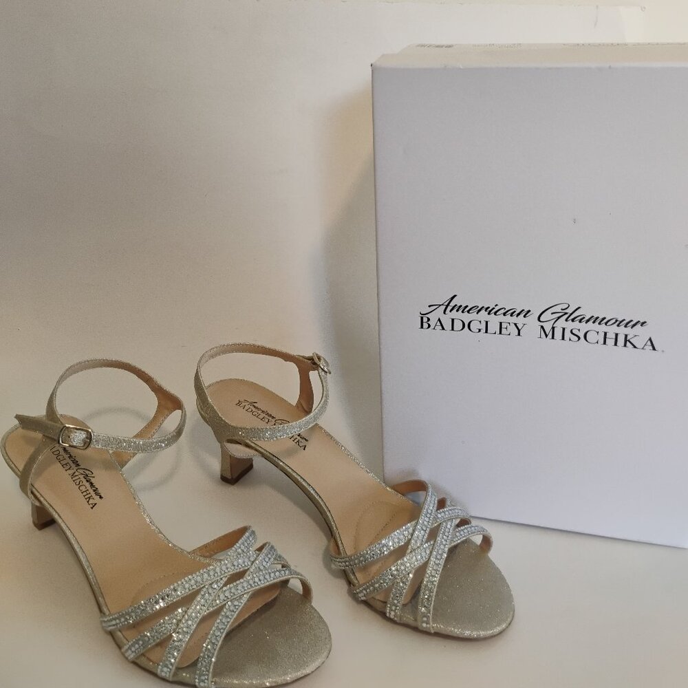 Bagley Mishka Silver strap Shoes